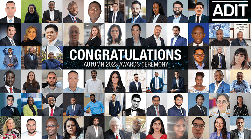 ADIT awards ceremony photo collage